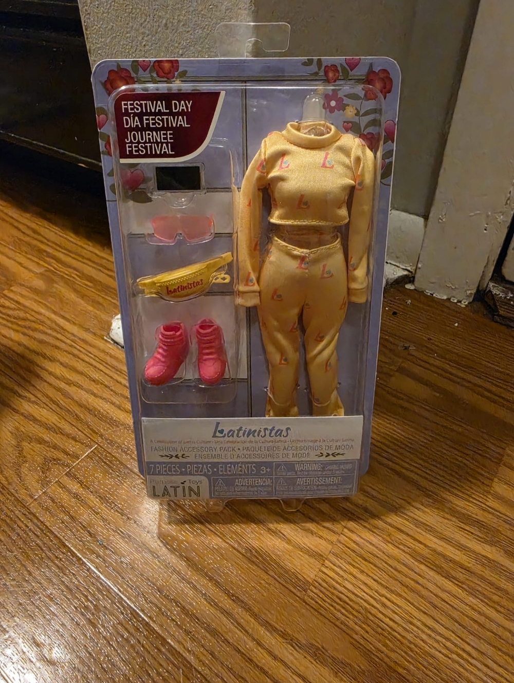 Festival Day Yellow Tracksuit Fashion Doll Outfit